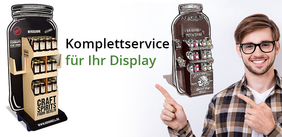 Individuelle Verkaufsdisplays