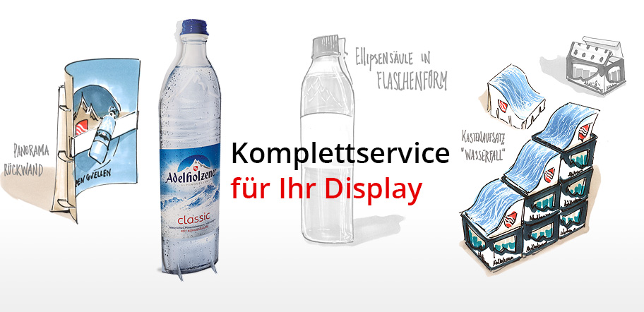 spot displays Komplettservice